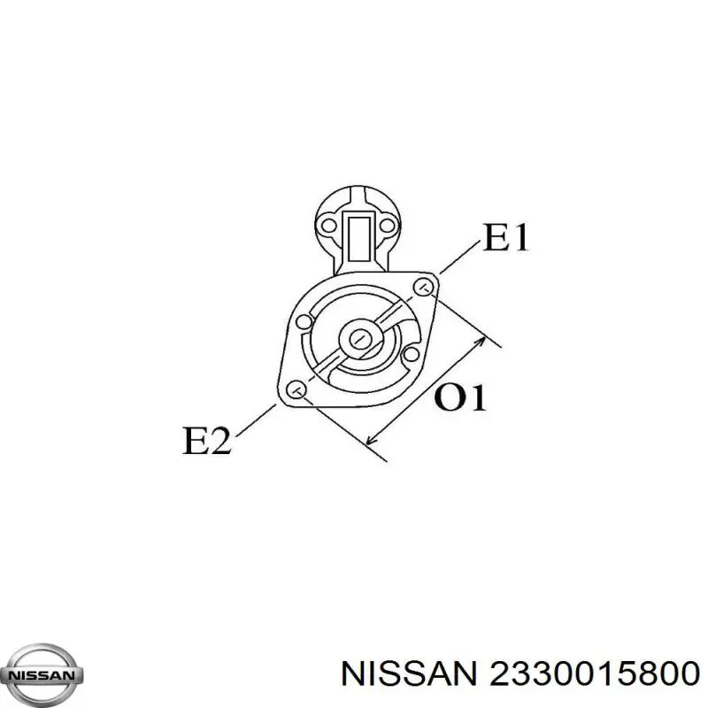 Стартер Nissan/Infiniti 2330015800 ціна, від 91.78 USD