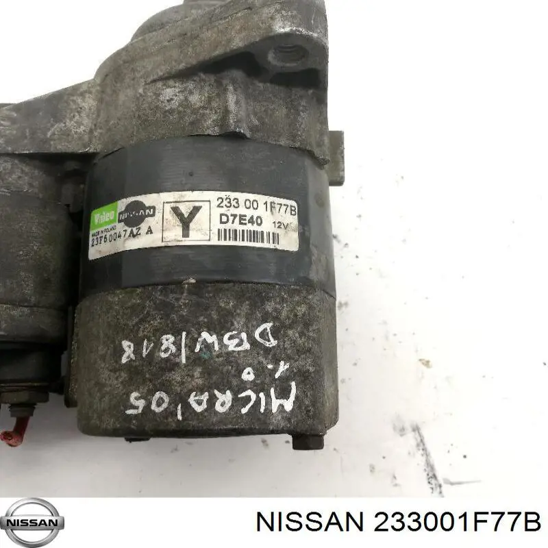 Стартер Nissan/Infiniti 233001F77B ціна, від 30.41 USD