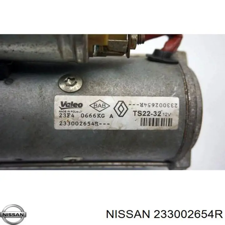 Стартер Nissan/Infiniti 233002654R ціна, від 50.66 USD