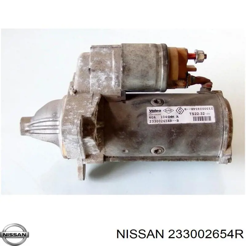 Стартер 233002654R Nissan