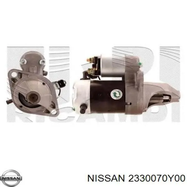 Стартер Nissan/Infiniti 2330070Y00 ціна, від 51.05 USD