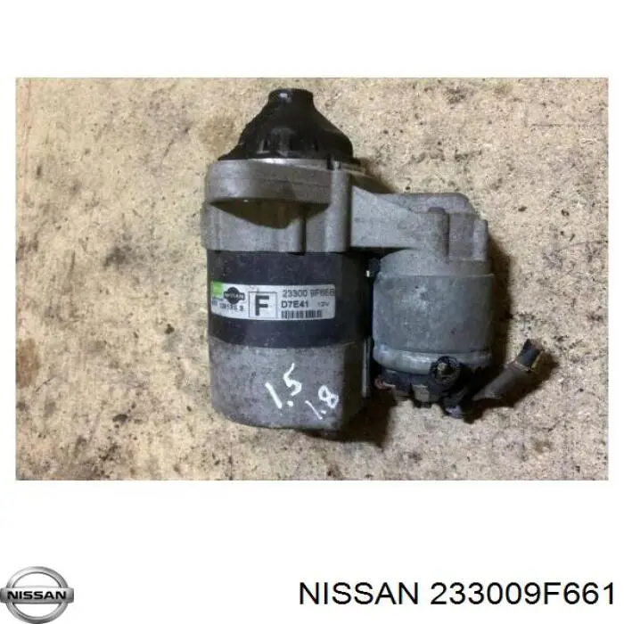 Стартер Nissan/Infiniti 233009F661 ціна, від 79.20 USD