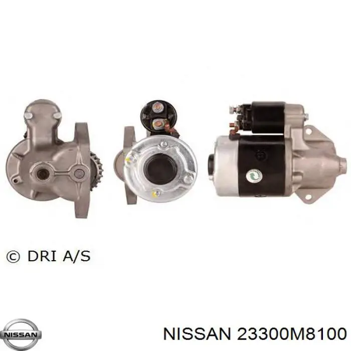 Стартер Nissan/Infiniti 23300M8100 ціна, від 345.79 USD