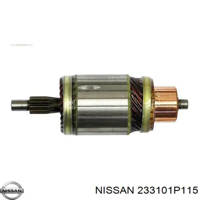 233101P115 Nissan/Infiniti Якір (ротор) стартера