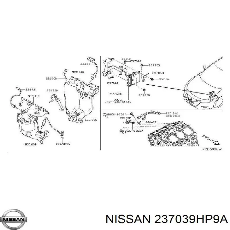  237039HP9A Nissan