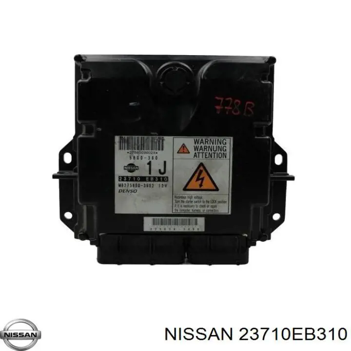 Модуль (блок) керування (ЕБУ) двигуном 23710EB310 Nissan