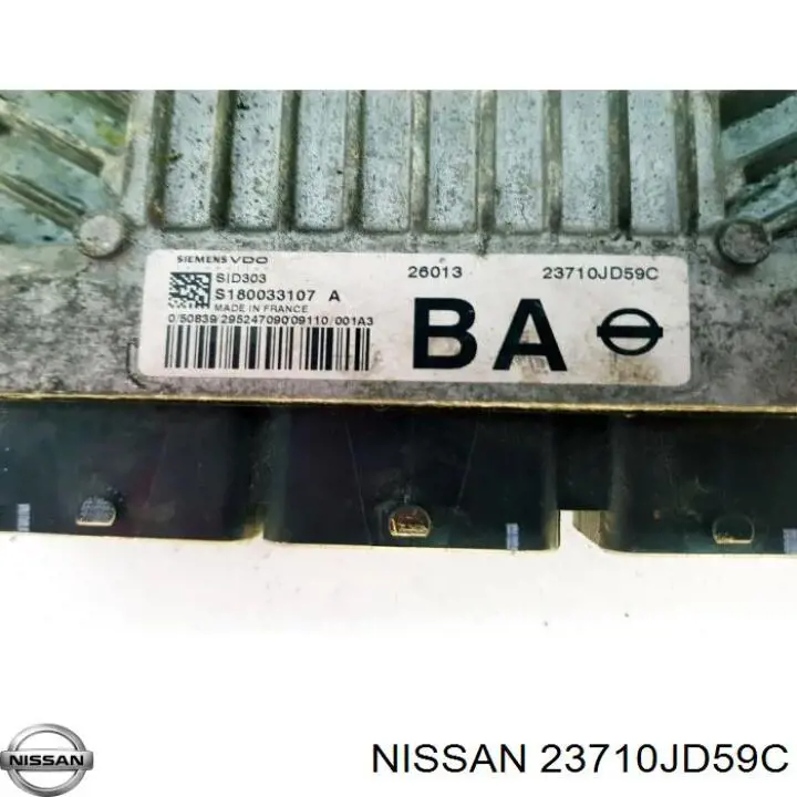 Електронний блок керування двигуном 23710JD59C Nissan/Infiniti