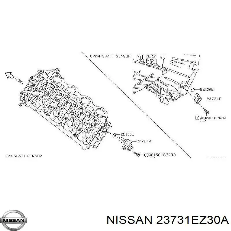  Nissan/Infiniti 23731EZ30A ціна, від 59.98 USD