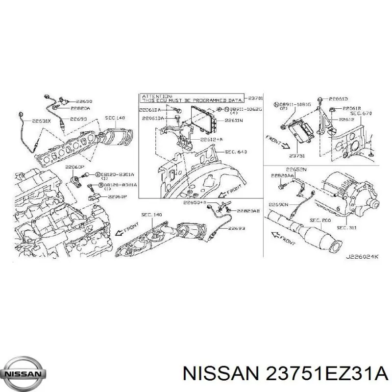 23751EZ31A Nissan/Infiniti 
