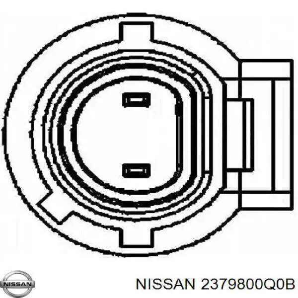 Датчик колінвала 2379800Q0B Nissan/Infiniti