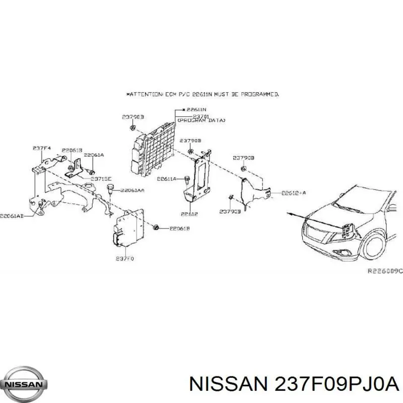 237F09PJ0A Nissan/Infiniti Блок управління клапанами