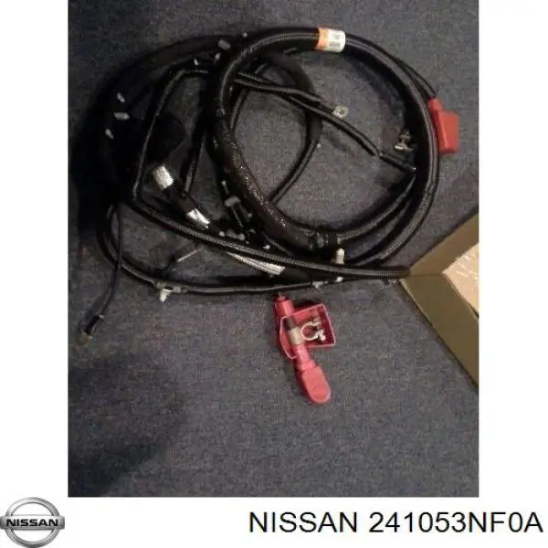 Кабель плюсової клеми акумулятора (АКБ) Nissan/Infiniti 241053NF0A ціна, від 12.67 USD