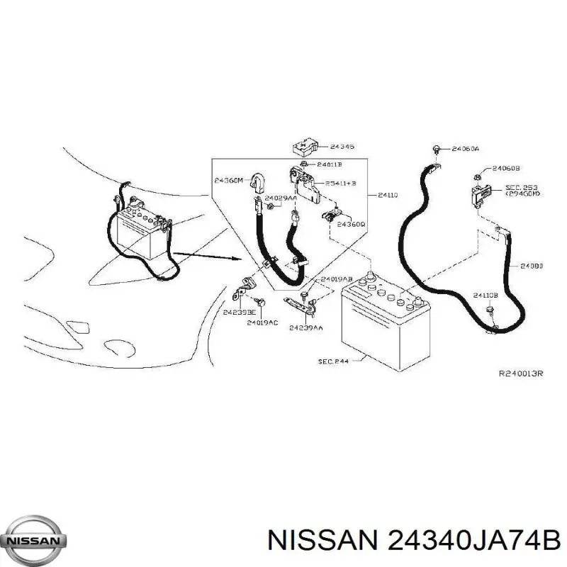  24340JA74B Nissan