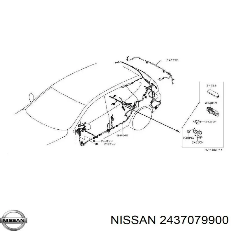  Запобіжник Nissan JUKE 