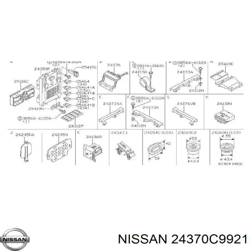  24370C9921 Nissan/Infiniti