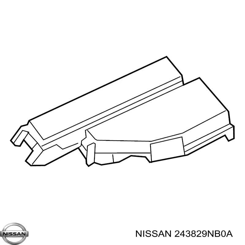  Nissan/Infiniti 243829NB0A ціна, від 53.54 USD