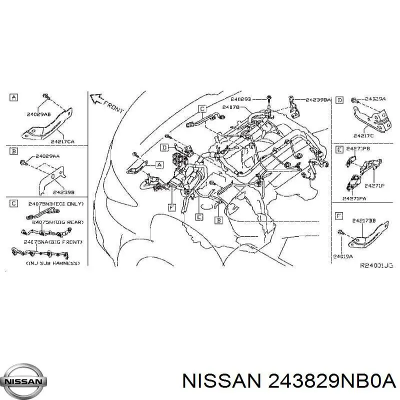 243829NB0A Nissan/Infiniti 