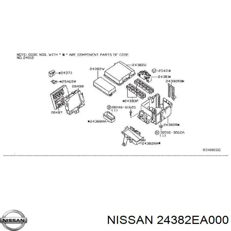 24382EA000 Nissan/Infiniti 