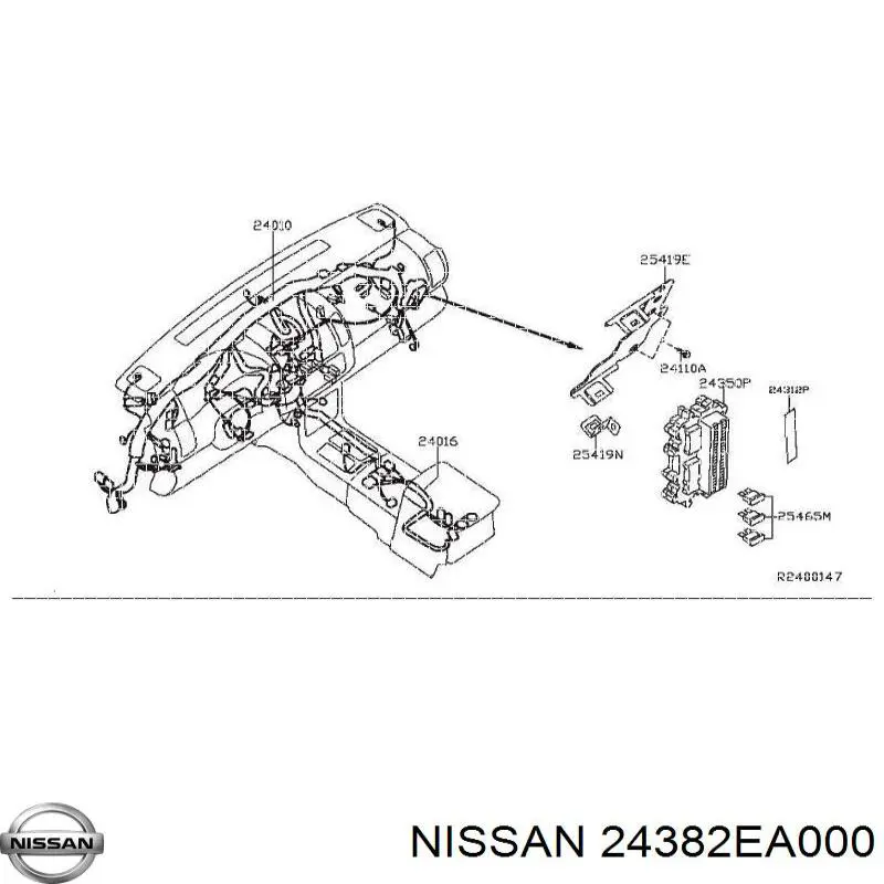 Купити 24382EA000 Nissan/Infiniti 