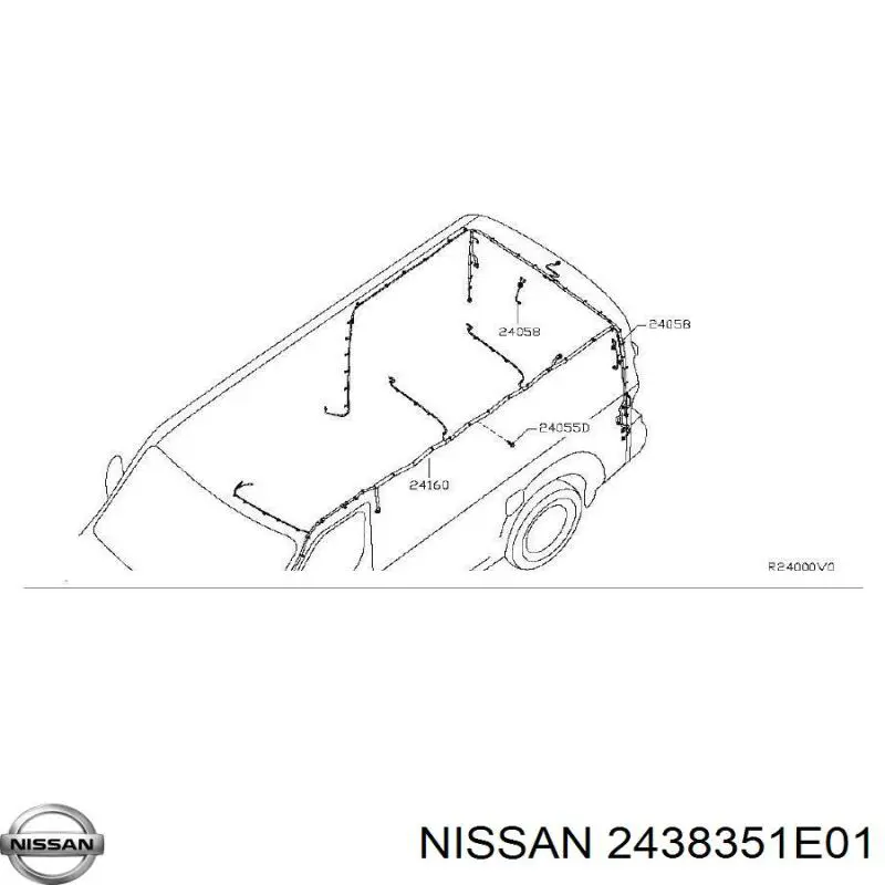 Купити 2438351E01 Nissan/Infiniti Корпус запобіжників