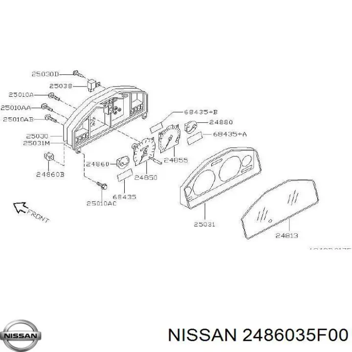 2486035F00 Nissan/Infiniti 