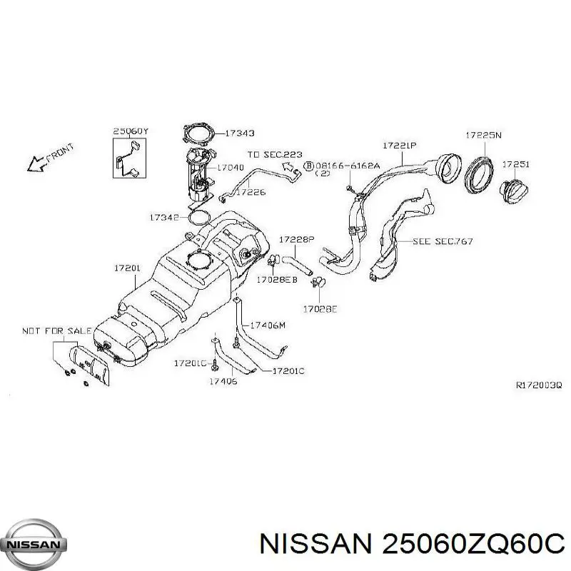 25060ZQ60C Nissan/Infiniti 
