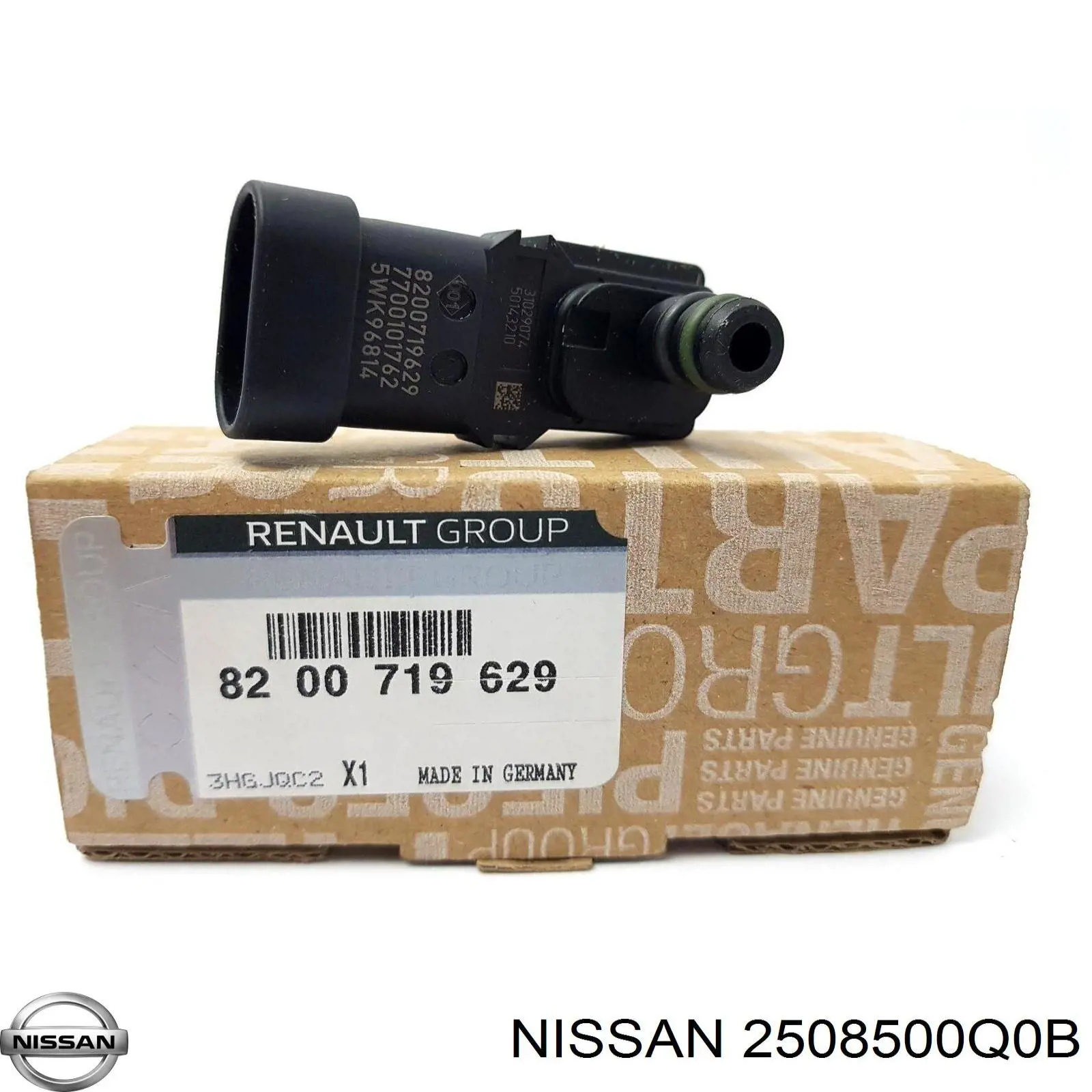 Купити 2508500Q0B Nissan/Infiniti Датчик абсолютного тиску