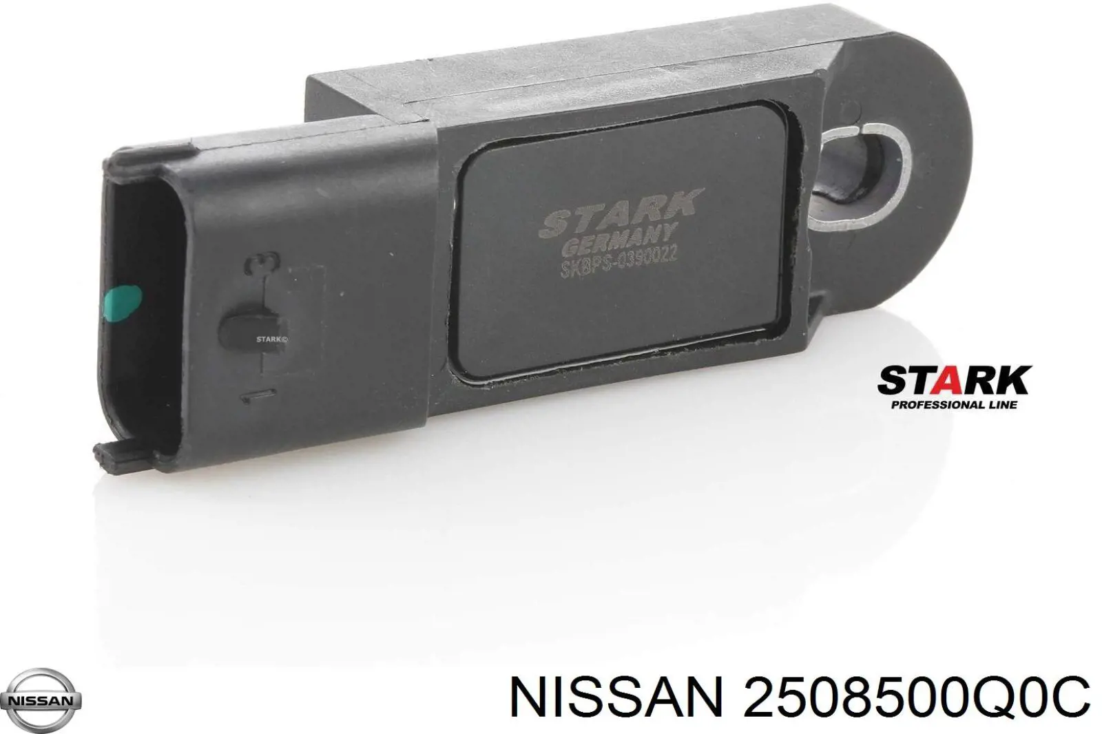 2508500Q0C Nissan датчик тиску у впускному колекторі, map