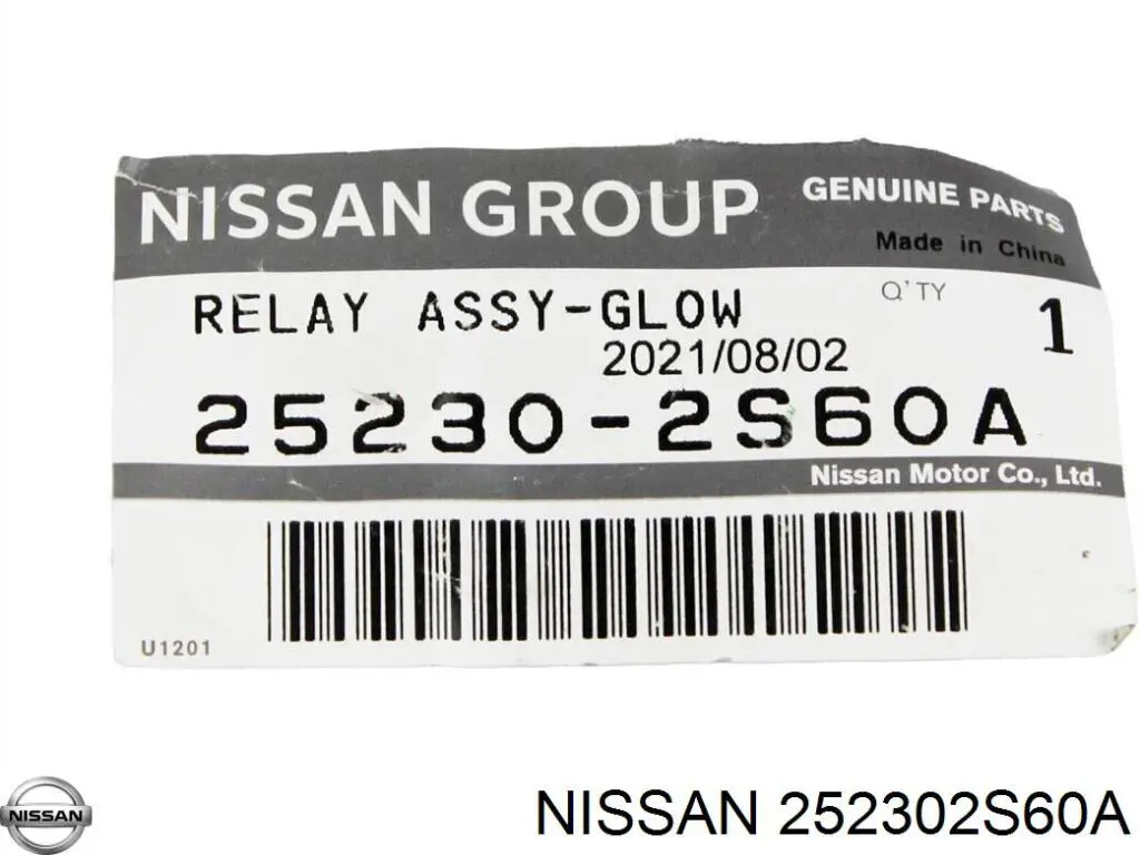  252302S60A Nissan