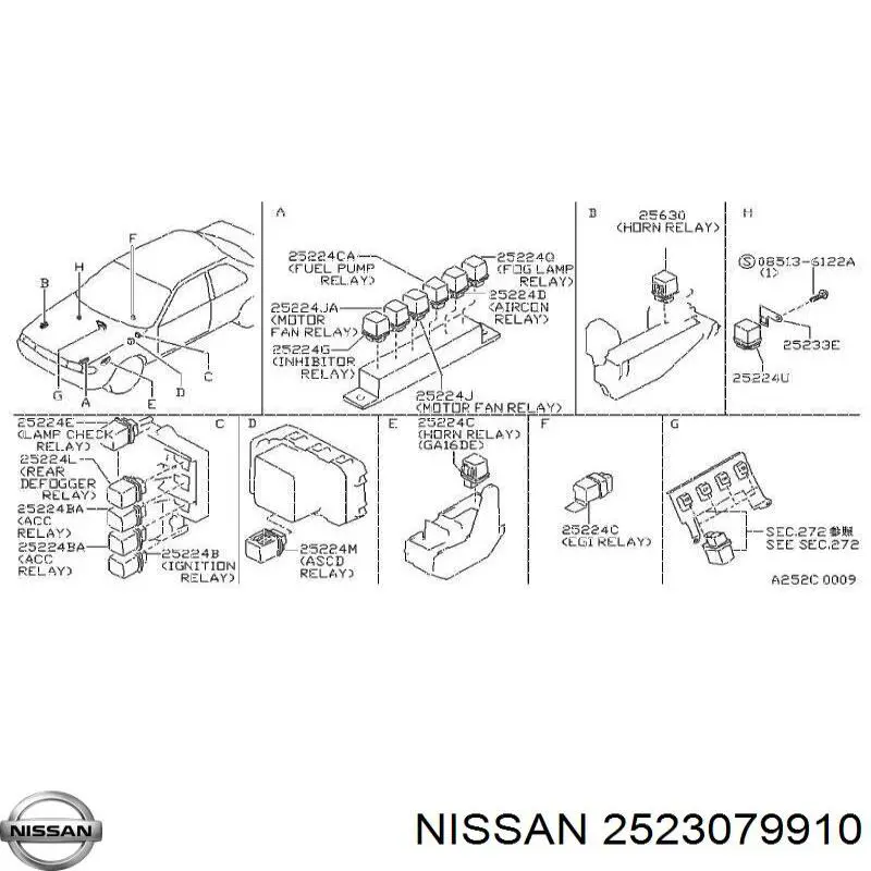 2523079910 Nissan/Infiniti 
