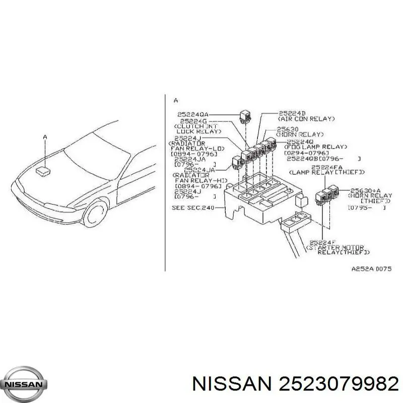  2523079982 Nissan/Infiniti