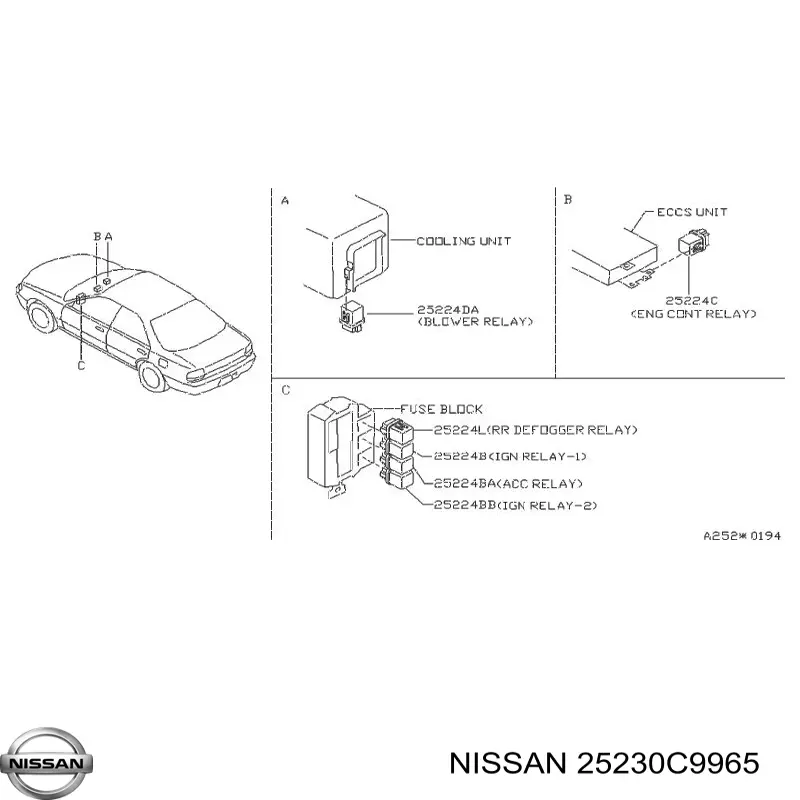 Купити 25230C9965 Nissan/Infiniti 