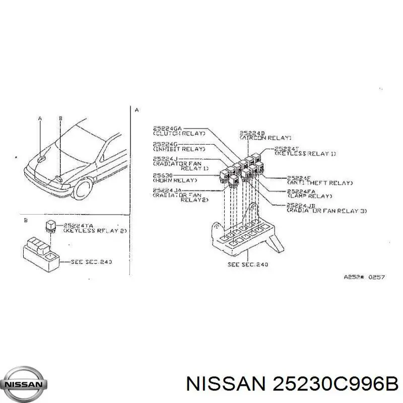 Купити 25230C9972 Nissan/Infiniti 