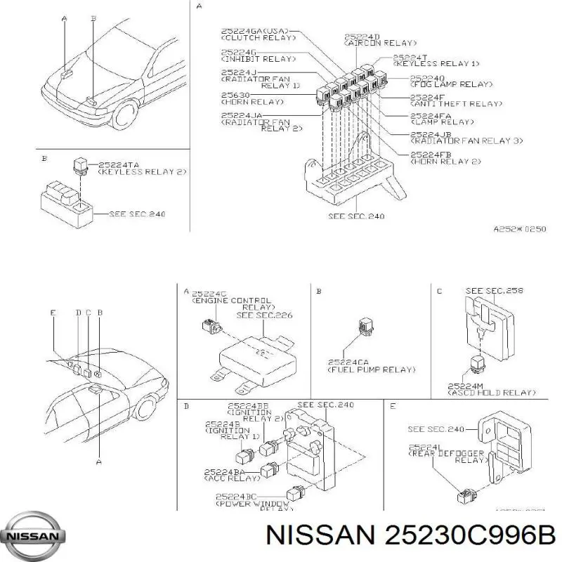  Nissan/Infiniti 25230C9972 ціна, від 6.33 USD