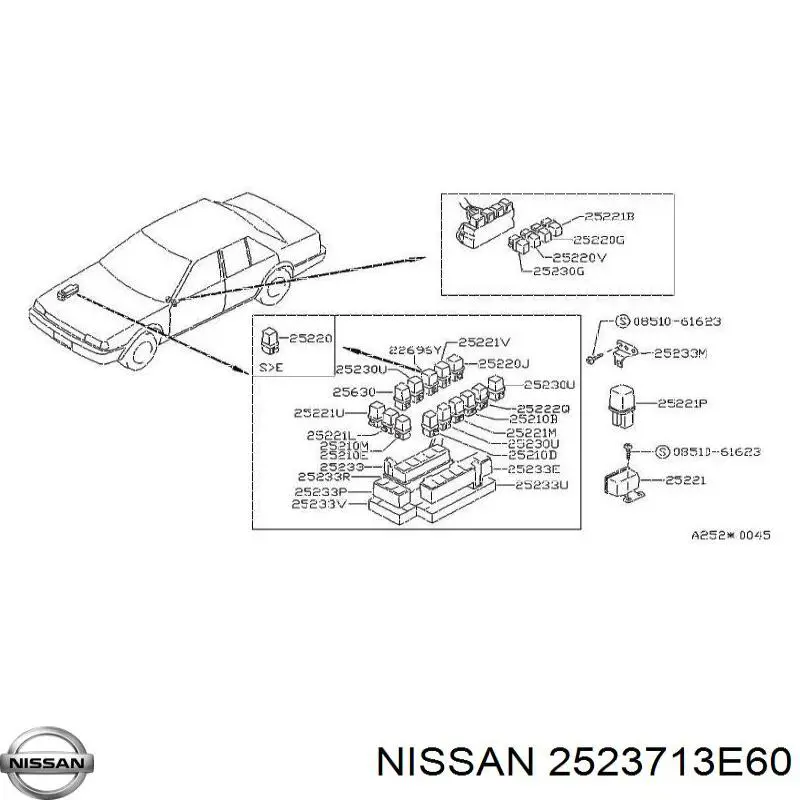 Купити 2523713E60 Nissan/Infiniti 