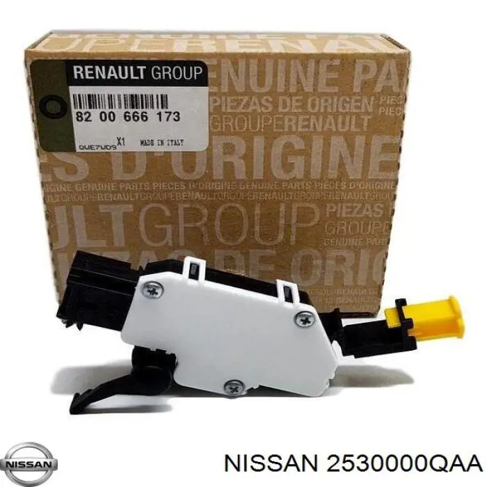 Датчик включення зчеплення Renault (RVI) 2530000QAA ціна, від 28.47 USD