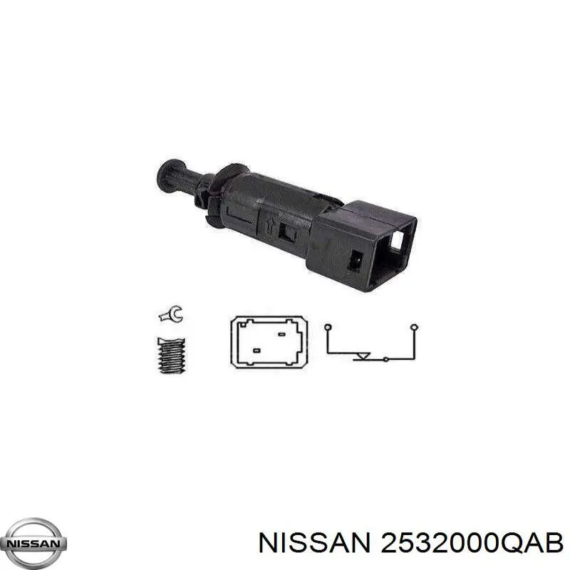 Жабка тормозу 2532000QAB Nissan/Infiniti