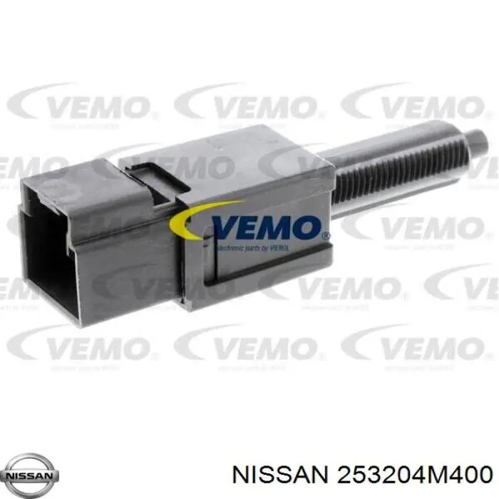 Кнопка стоп-сигналу Nissan/Infiniti 253204M400 ціна, від 4.37 USD