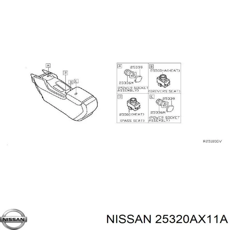 25320AX11A Nissan/Infiniti 