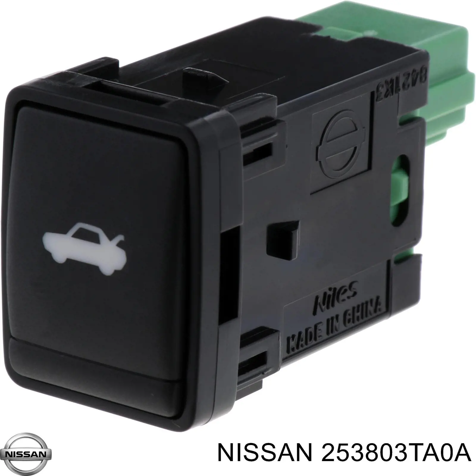 253803TA0A Nissan/Infiniti Кнопка приводу замка задньої 3/5 двері (ляди)