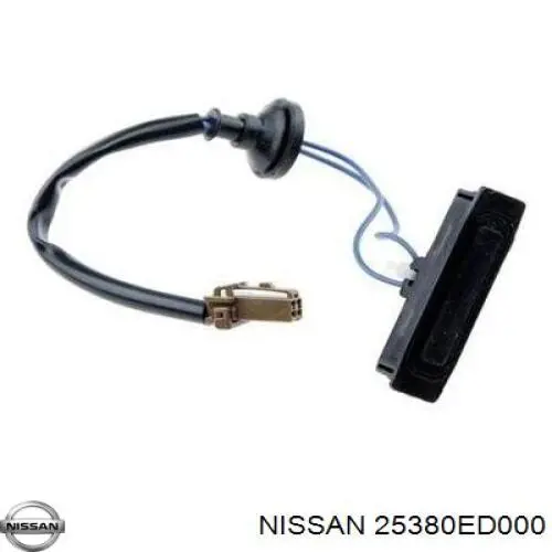 25380ED000 Nissan кнопка салону приводу замка 3/5 двері (ляди / кришки багажнику)