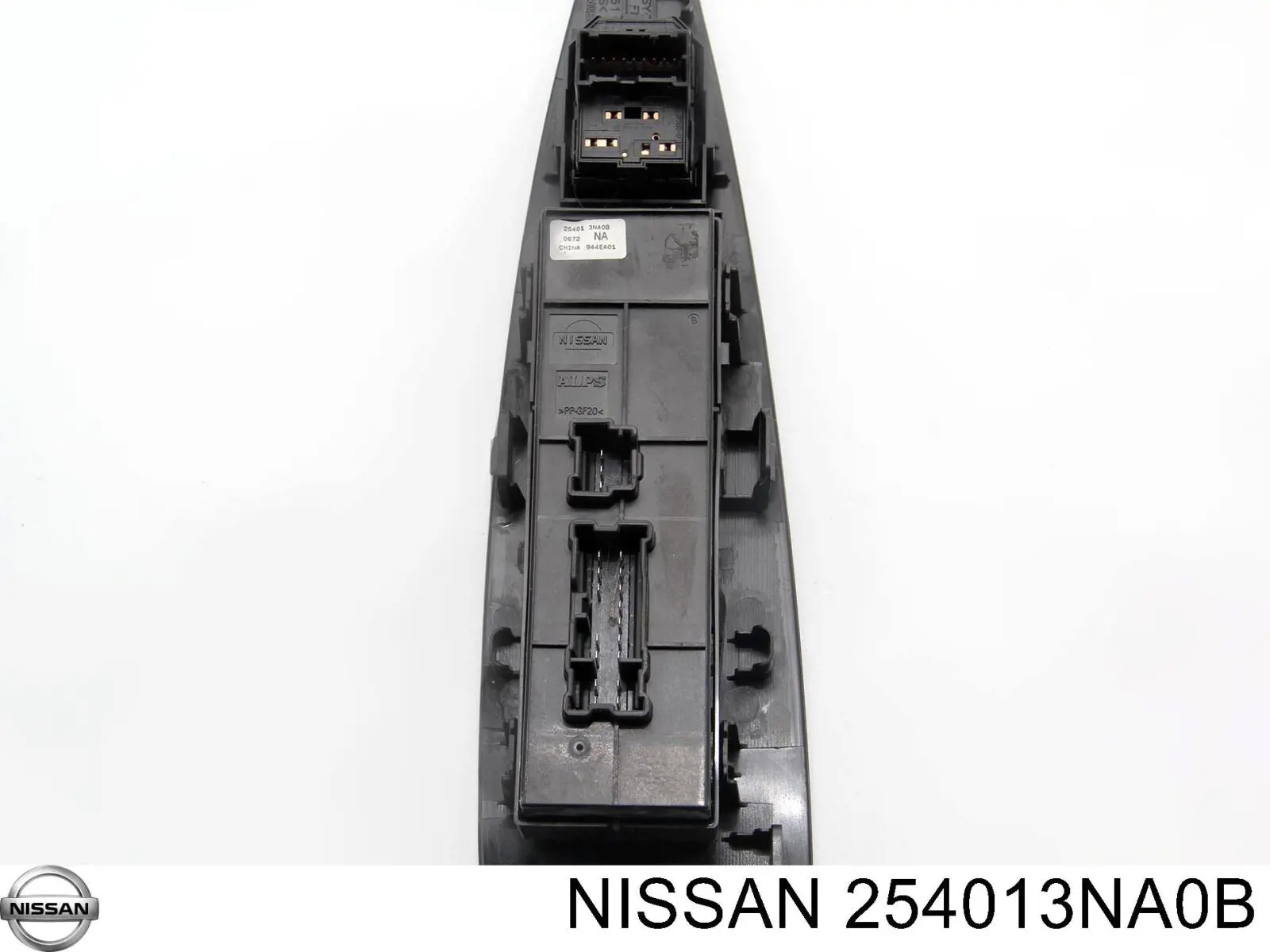 Кнопковий блок керування склопідіймачами передній лівий Nissan/Infiniti 254013NA0B ціна, від 33.15 USD
