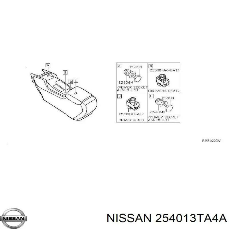 254013TA4A Nissan/Infiniti 