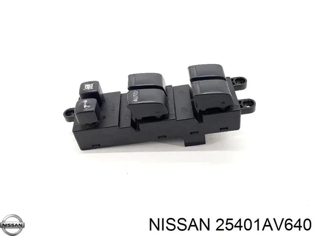 Купити 25401AV640 Nissan/Infiniti Кнопковий блок керування склопідіймачами передній лівий