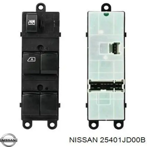 25401JD00B Nissan/Infiniti Кнопки переднього лівого склопід'ємника