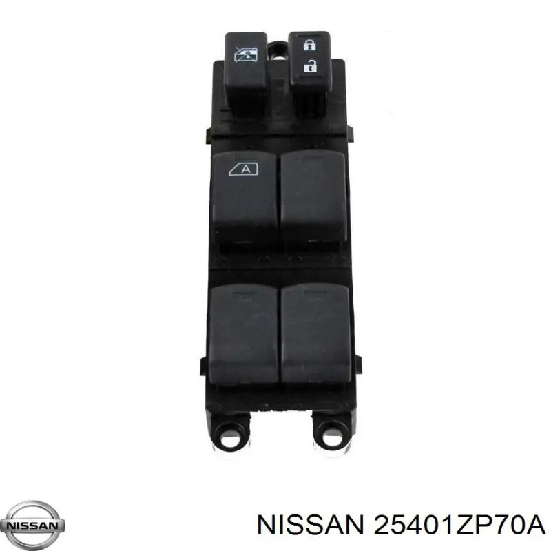 25401ZP70A Nissan/Infiniti Кнопки переднього лівого склопід'ємника