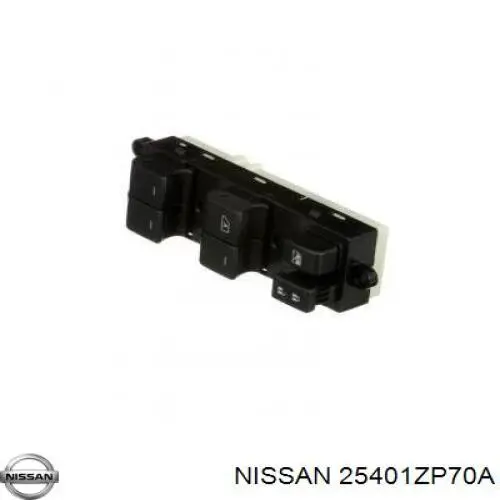 Купити 25401ZP70A Nissan/Infiniti Кнопковий блок керування склопідіймачами передній лівий