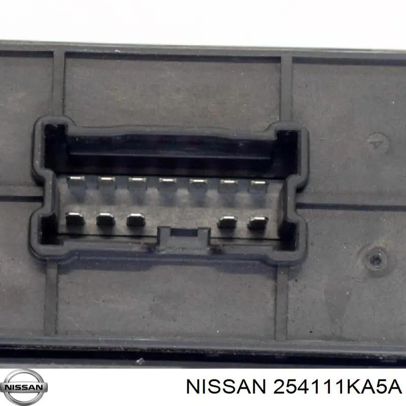 Кнопка вмикання двигуна склопідіймача передня права 254111KA5A Nissan/Infiniti
