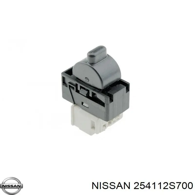 Кнопка вмикання двигуна склопідіймача задня Nissan/Infiniti 254112S700 ціна, від 6.33 USD