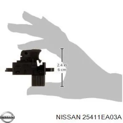 Кнопка вмикання двигуна склопідіймача задня Nissan/Infiniti 25411EA03A ціна, від 4.42 USD